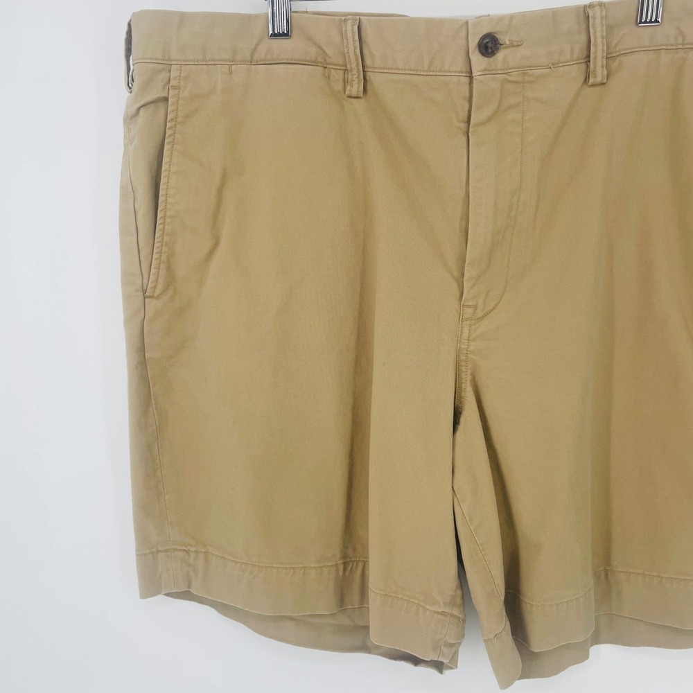 Polo Ralph Lauren Men's Stretch Straight Fit Chino Shorts Khaki Size 42 - Picture 3 of 8